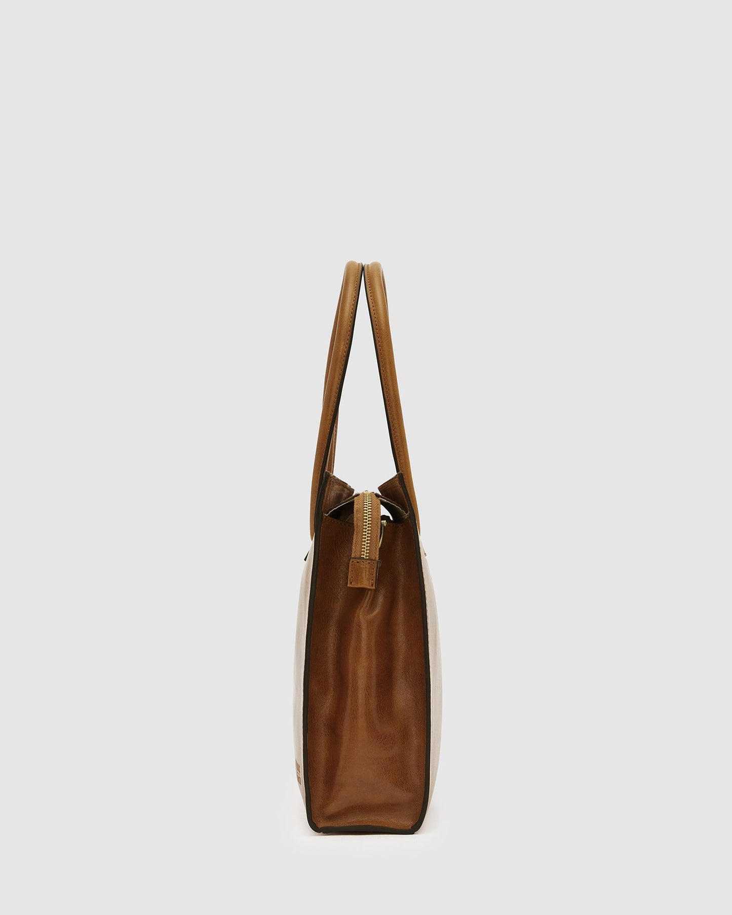 Florence Tan - Leather Women Tote/Work bag