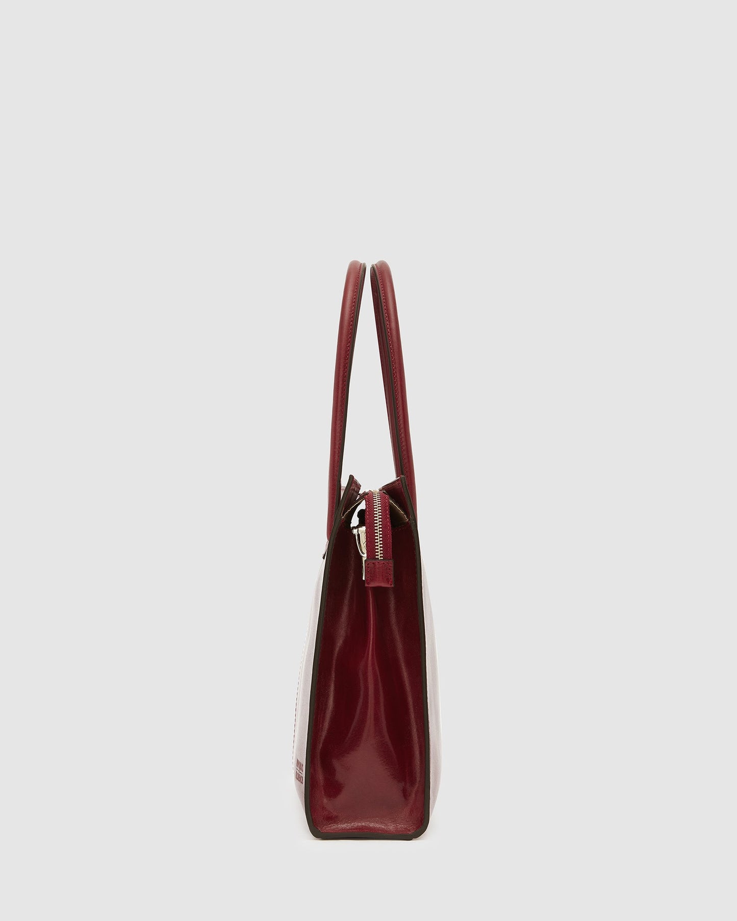 Florence Red - Leather Woman Briefcase