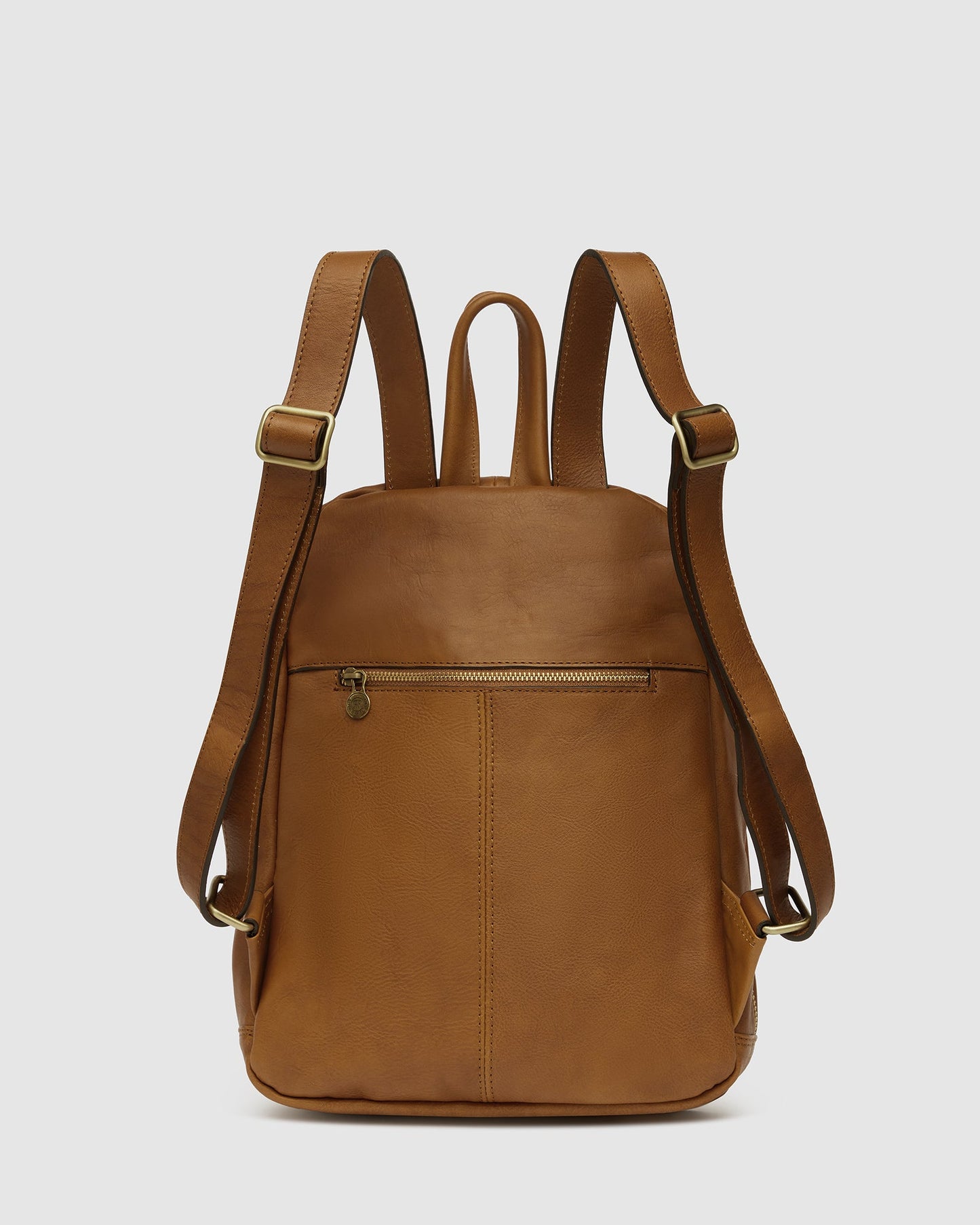 Archy Tan - Leather Backpack 13" laptop