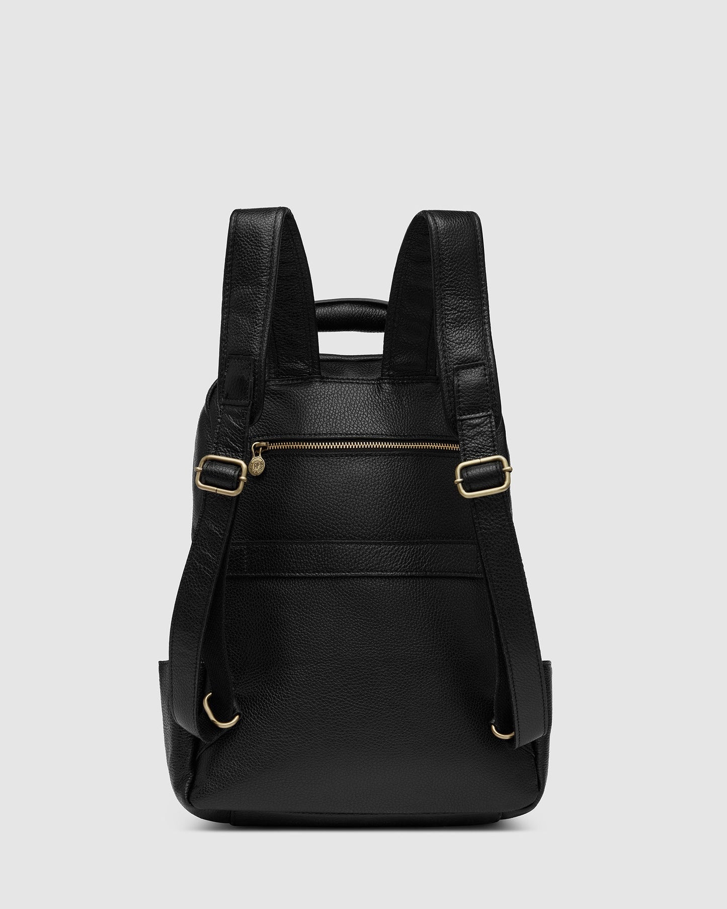 Bexley Black - Leather Laptop Backpack