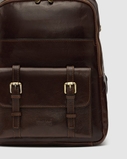 Salvador Brown - Leather Backpack