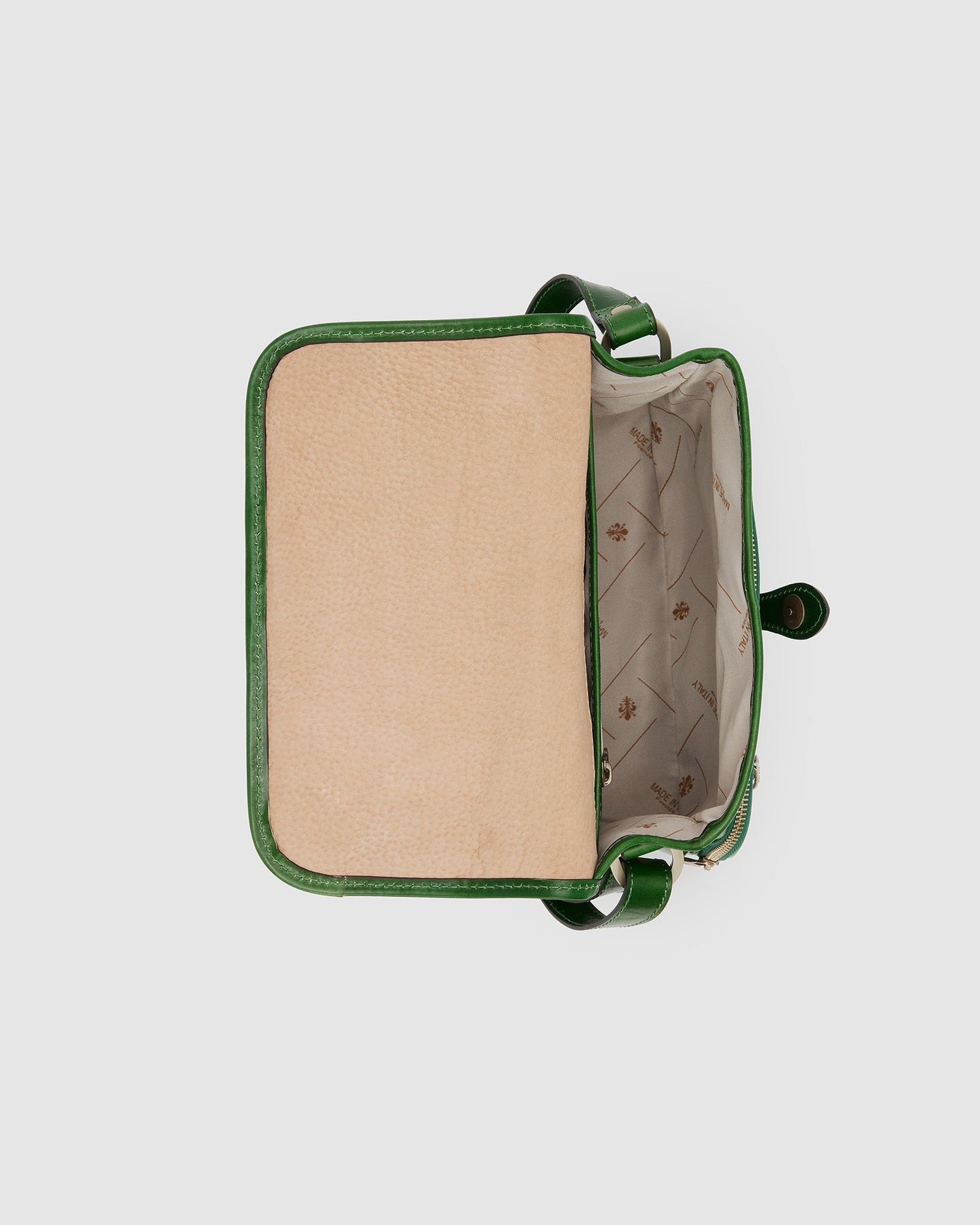 Annabel Green - Leather Crossbody Bag