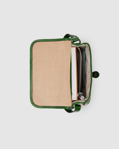 Annabel Green - Leather Crossbody Bag