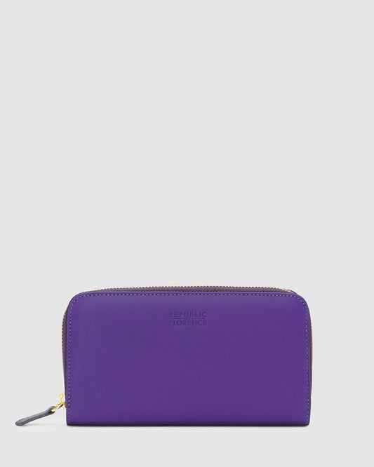 Mimi Purple - Women Leather Wallet