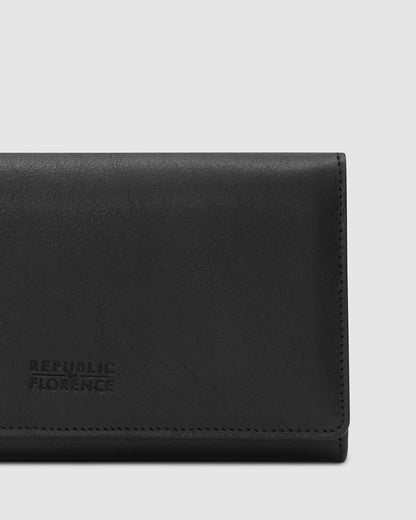 Carmen Black - Women Leather Wallet