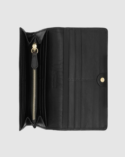 Carmen Black - Women Leather Wallet