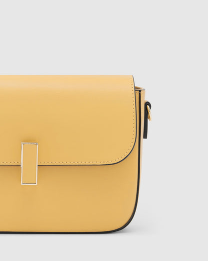 Camilla Banana - Leather Crossbody Bag