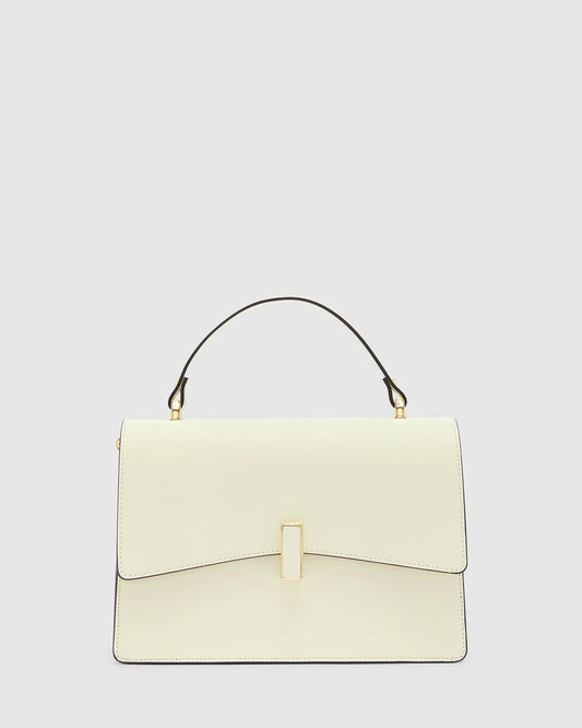 Francesca Milk  - Leather Tote Bag