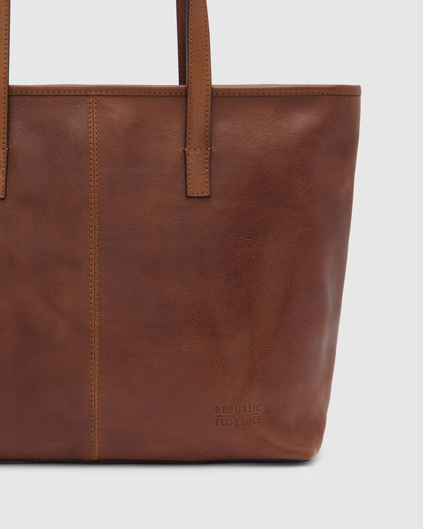 Beatrice Matt Brown - Leather Tote / Work Bag