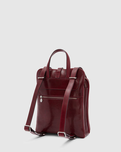 Emma Red - Shoulder Bag/ Backpack