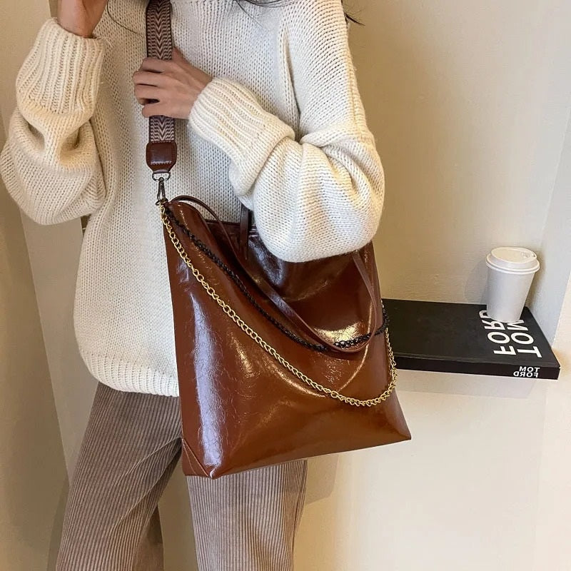 Sophie Vegan Leather Tote