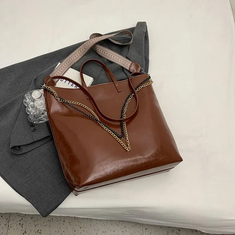 Sophie Vegan Leather Tote