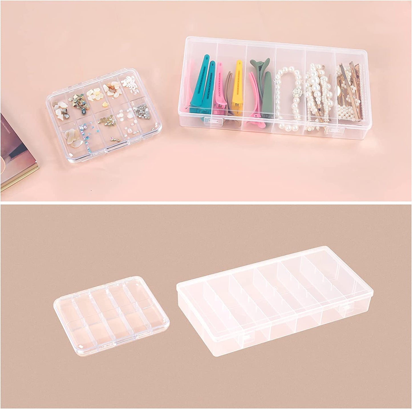 Relavel 12-pack Makeup Oeganizer Case Holder