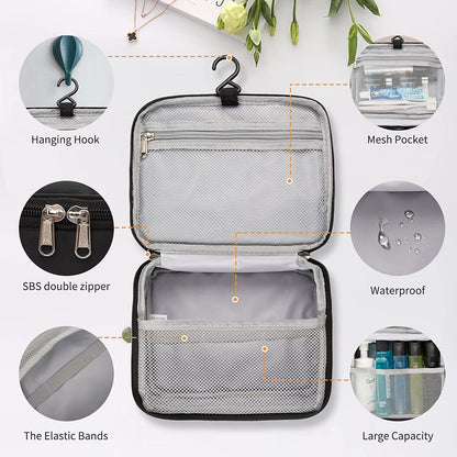 Relavel Hanging Travel Toiletry Bag for Men