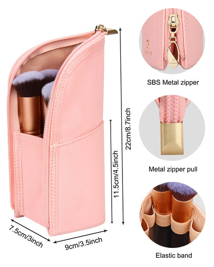 Pink Makeup Brush Holder