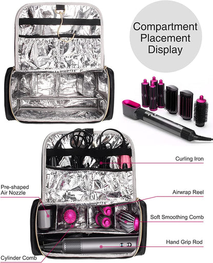 Relavel Travel Case Compatible with Dyson Airwrap Complete Styler