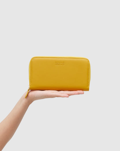 Mimi Yellow - Women Leather Wallet