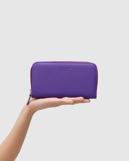 Mimi Purple - Women Leather Wallet