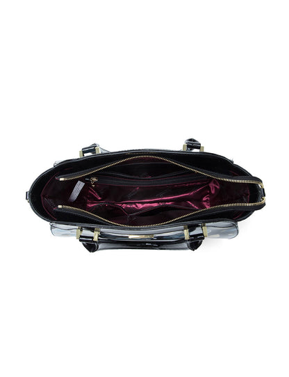 ASTORIA PATENT LEATHER GRIP BAG- SF3-0628