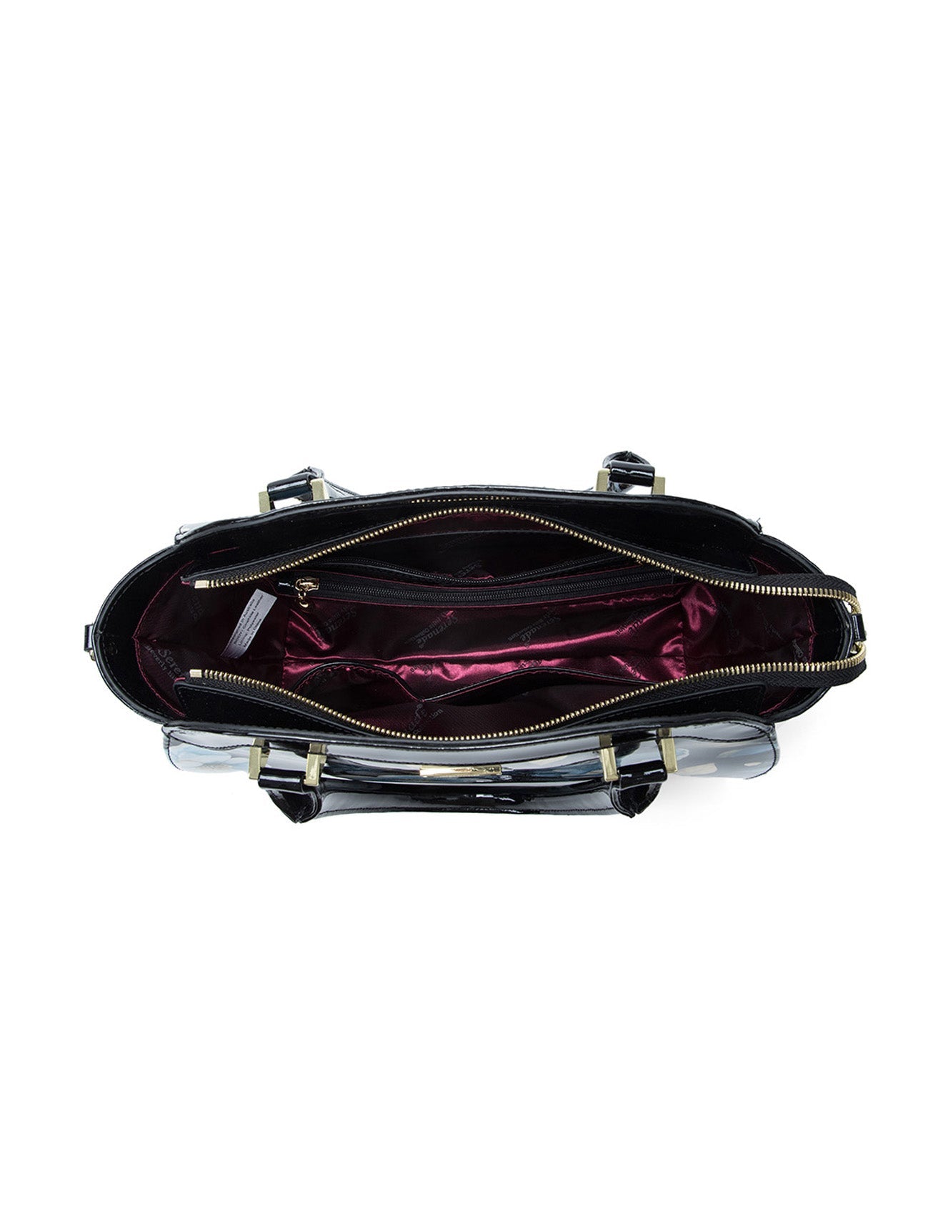 ASTORIA PATENT LEATHER GRIP BAG- SF3-0628- SALE