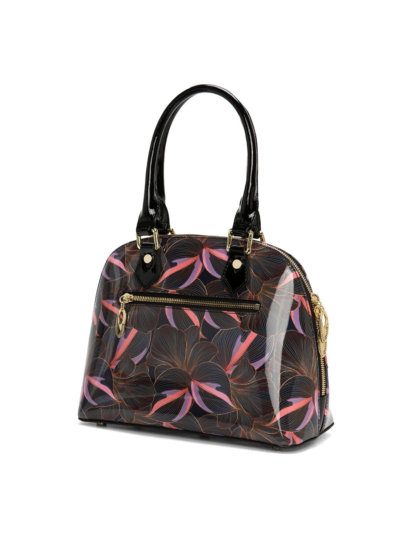 AMAL SMALL PATENT LEATHER BAG- SN95-0671