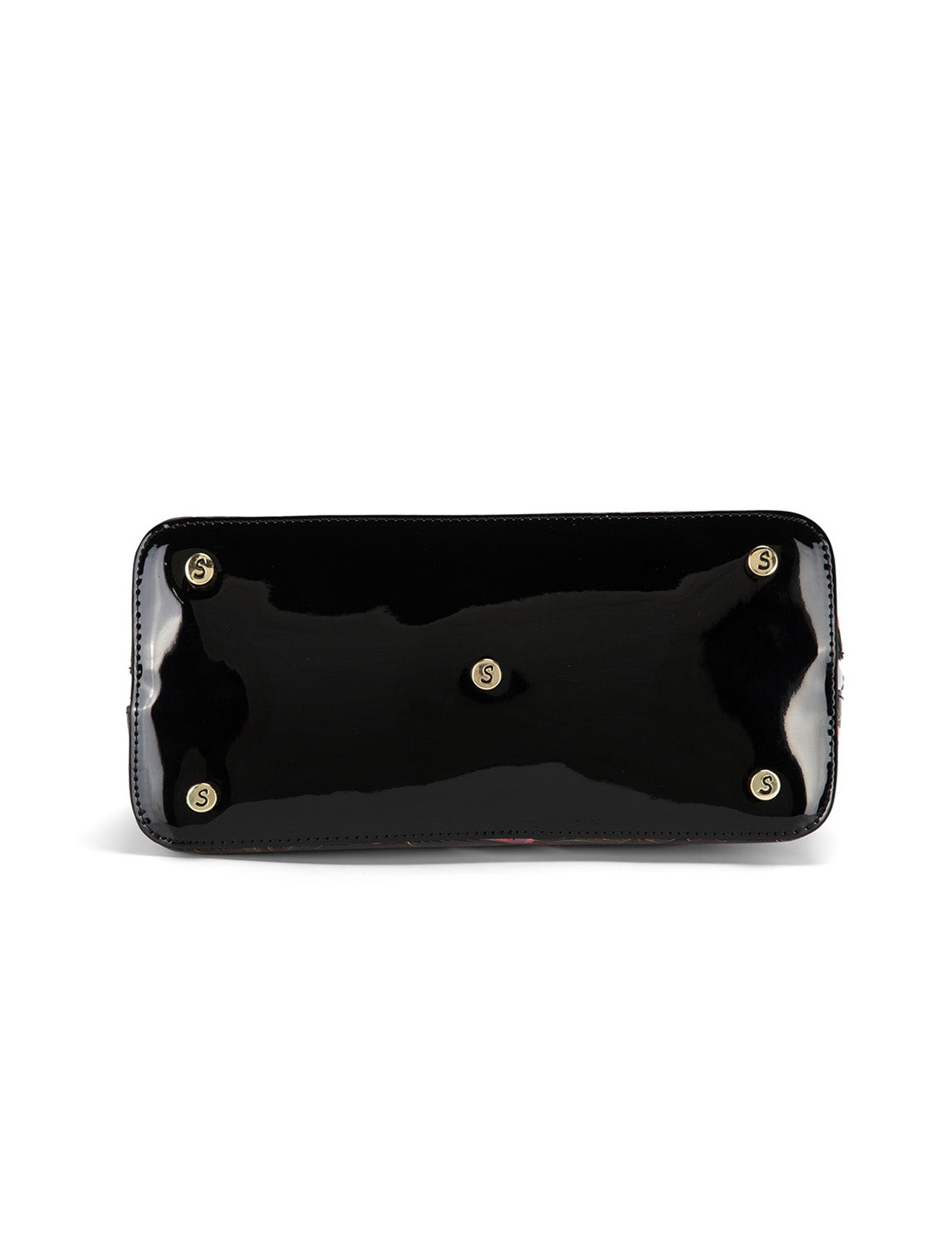 AMAL SMALL PATENT LEATHER BAG- SN95-0671- SALE