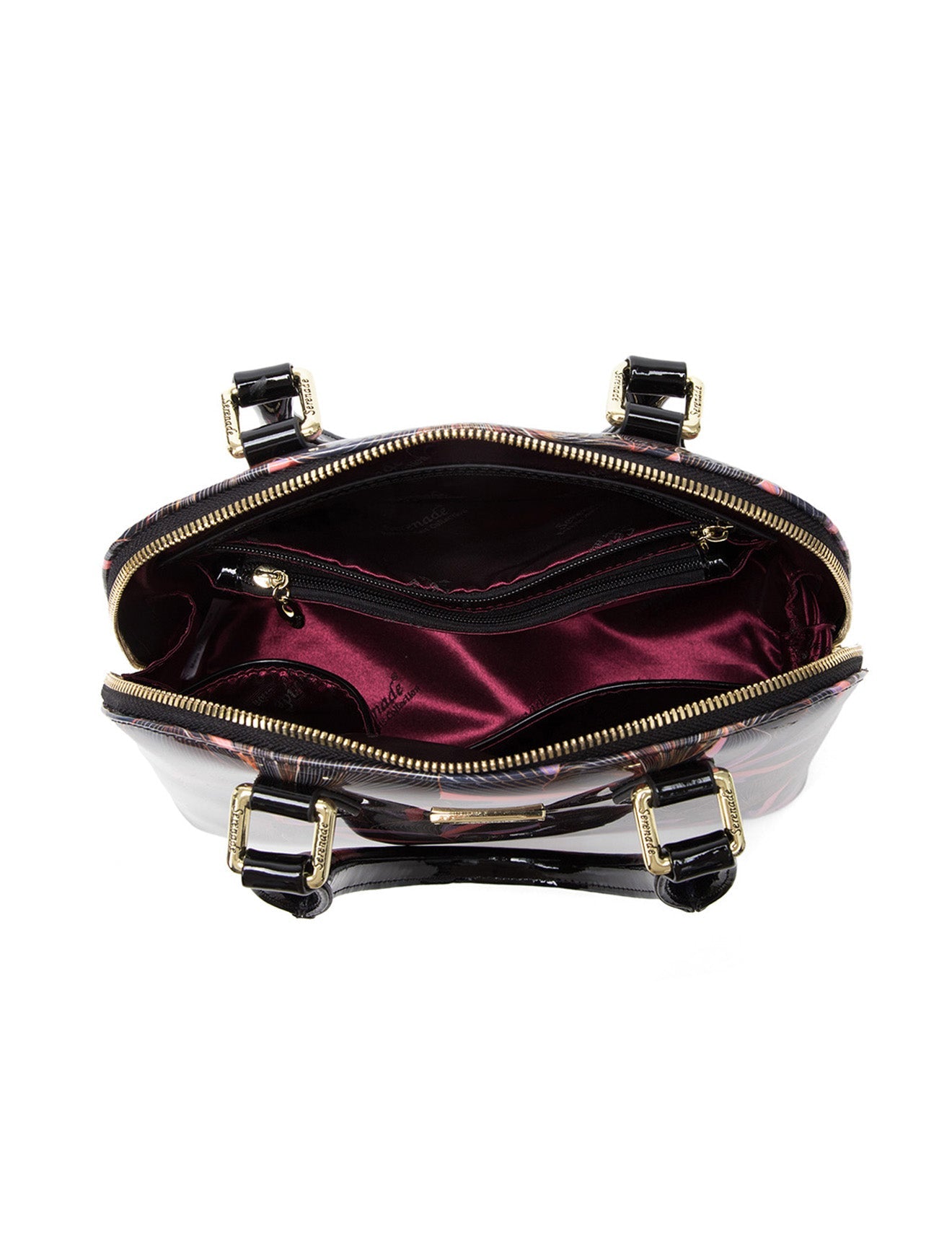 AMAL SMALL PATENT LEATHER BAG- SN95-0671