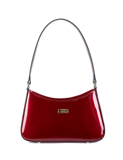 ALLURA PATENT LEATHER BAG WITH RFID- SV1-0821-CHR