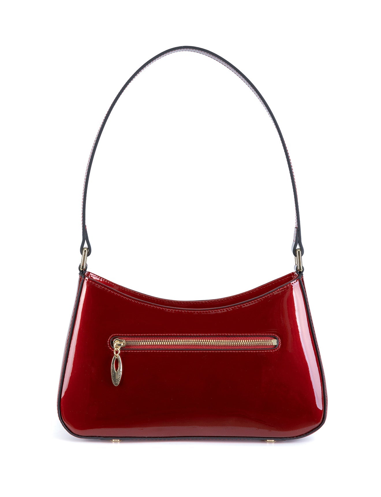 ALLURA PATENT LEATHER BAG WITH RFID- SV1-0821-CHR