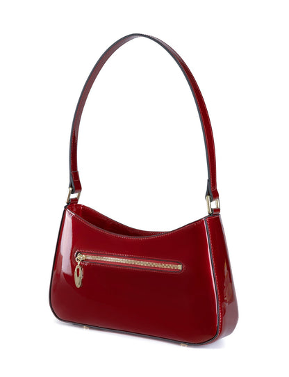 ALLURA PATENT LEATHER BAG WITH RFID- SV1-0821-CHR