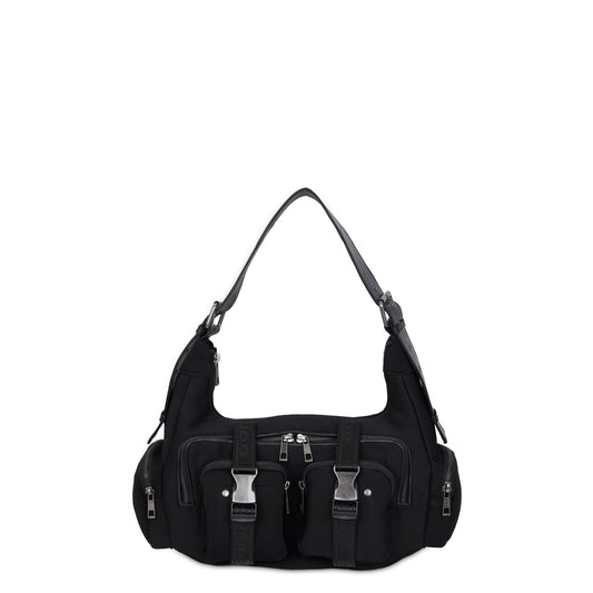 Sally Buckle Scuba Schwarz mit Antiksilber