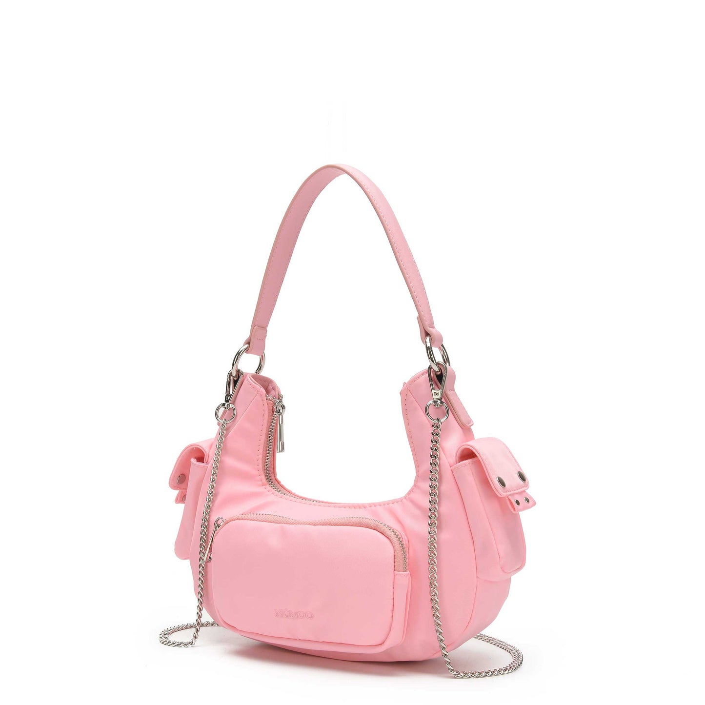 Sally Small Pocket Recycled Nylon Light Pink