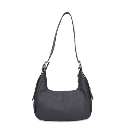 Sally Small Rivet Pure Dunkelgrau mit Silber