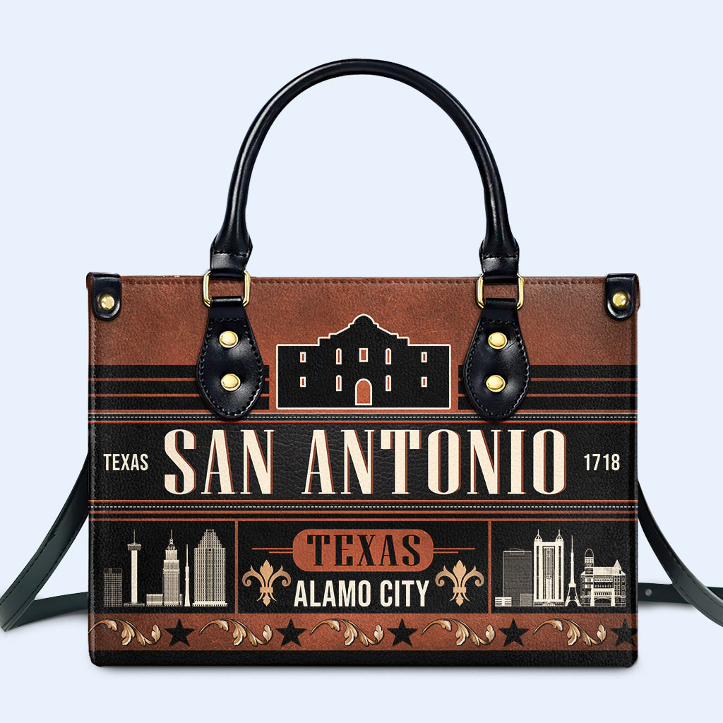 San Antonio - Leather Handbag - SA01