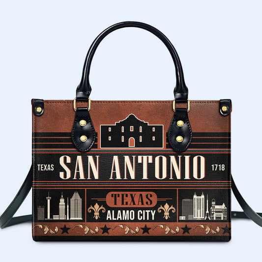 San Antonio - Leather Handbag - SA01