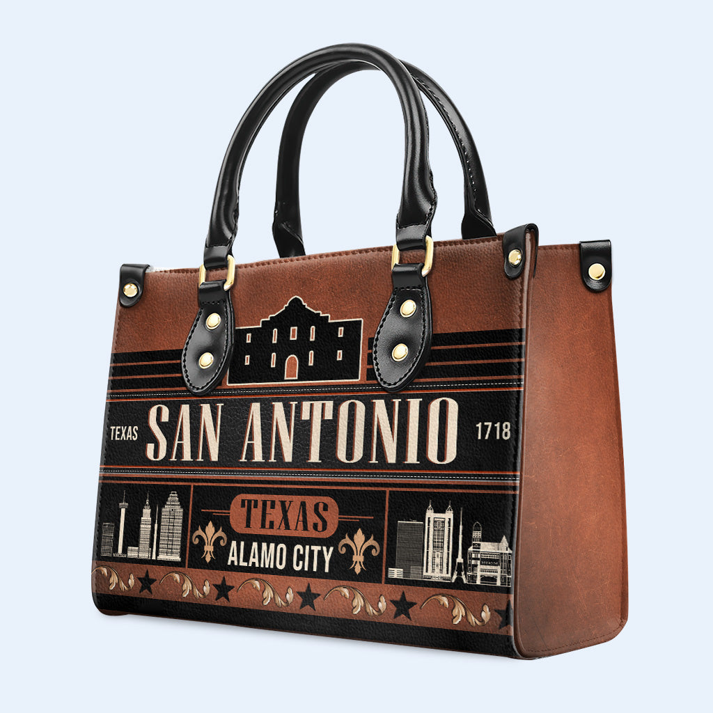 San Antonio - Leather Handbag - SA01