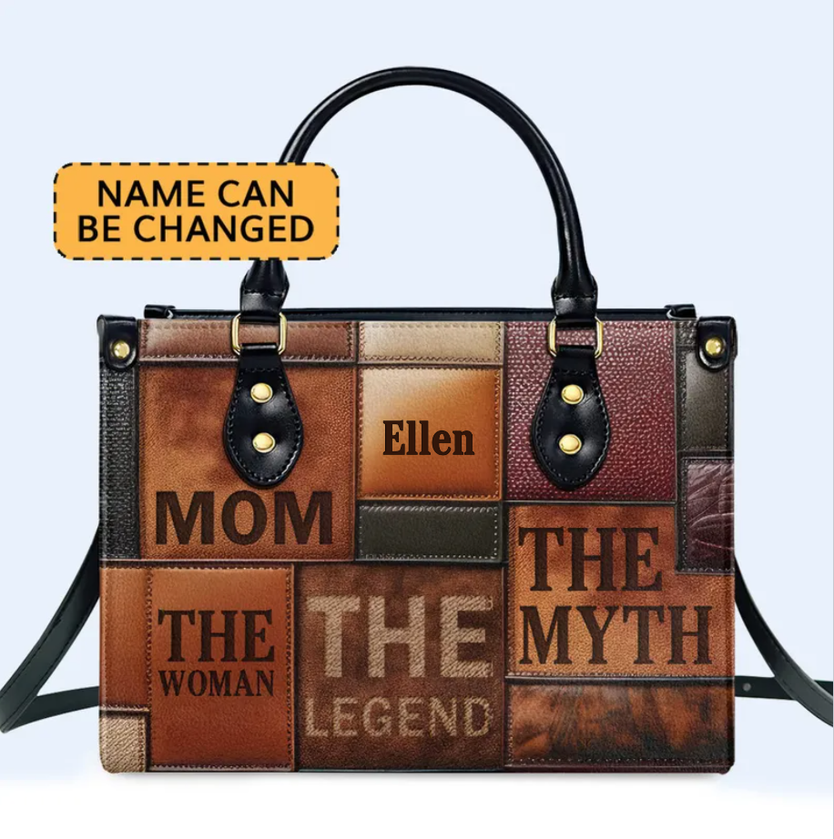 Mom The Legend - Leather Handbag - mom_legend_1