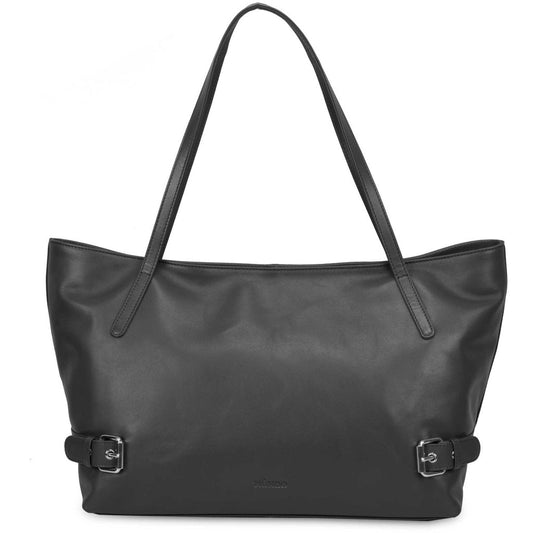 Shopper Schnalle Pure Dunkelgrau mit Silber