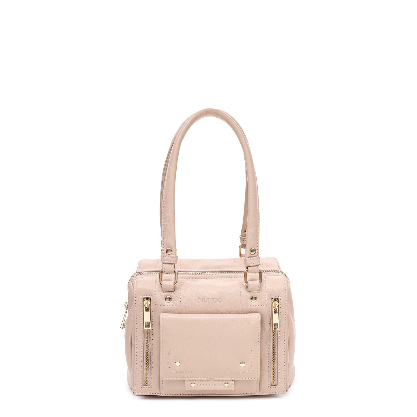 Kleines Celia Puffschaf Beige mit Gold