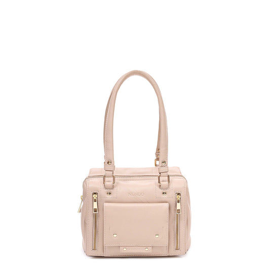 Kleines Celia Puffschaf Beige mit Gold