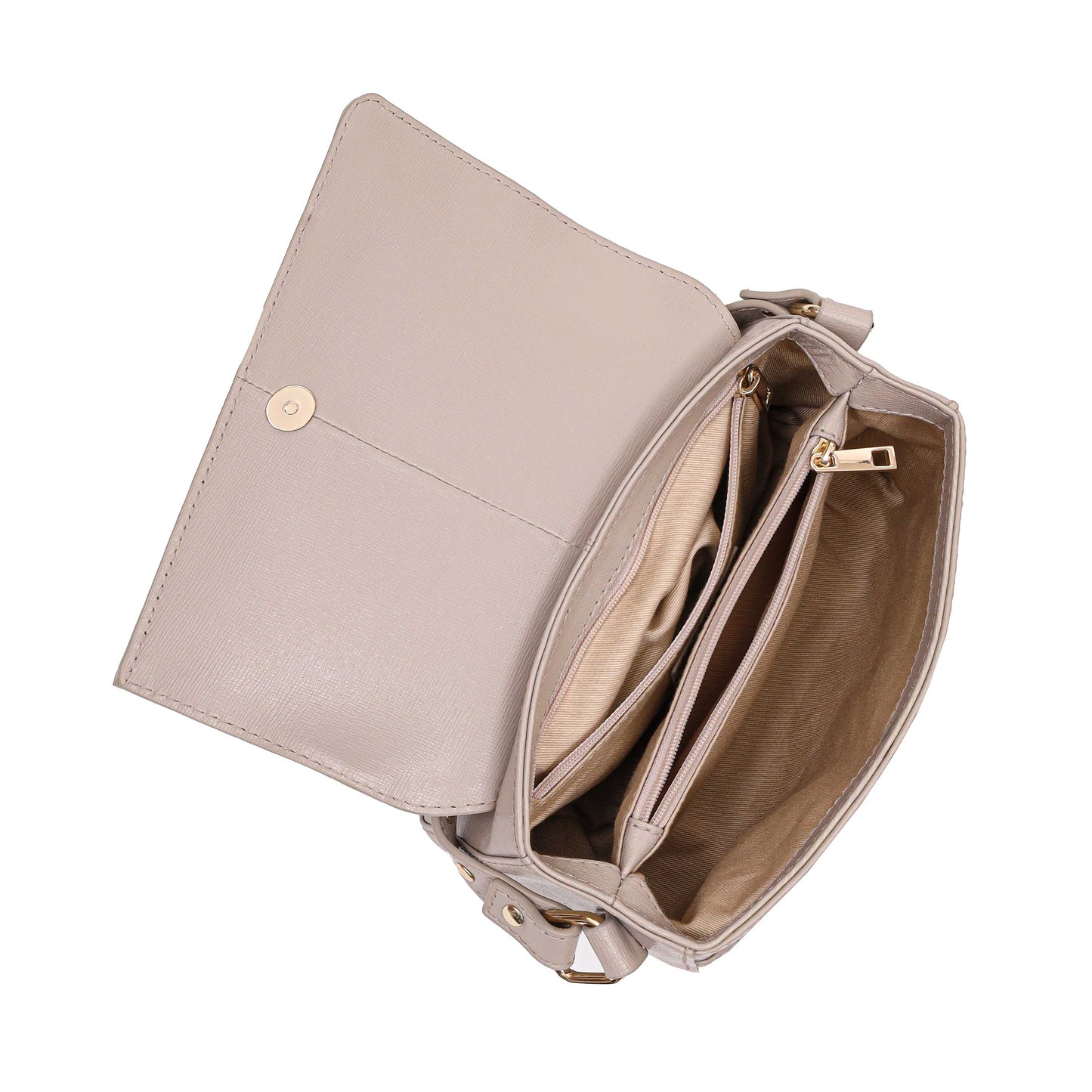 Kleines Honey Cut Florence Beige mit Gold