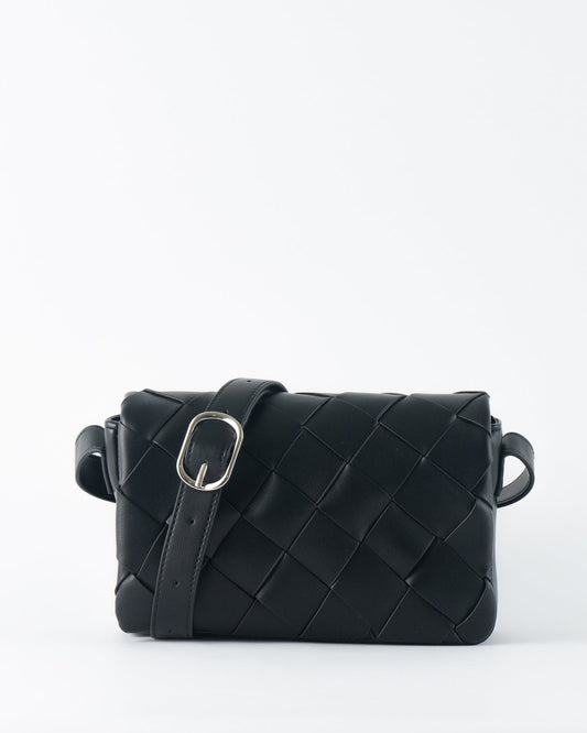 Azure Weave Bag Black