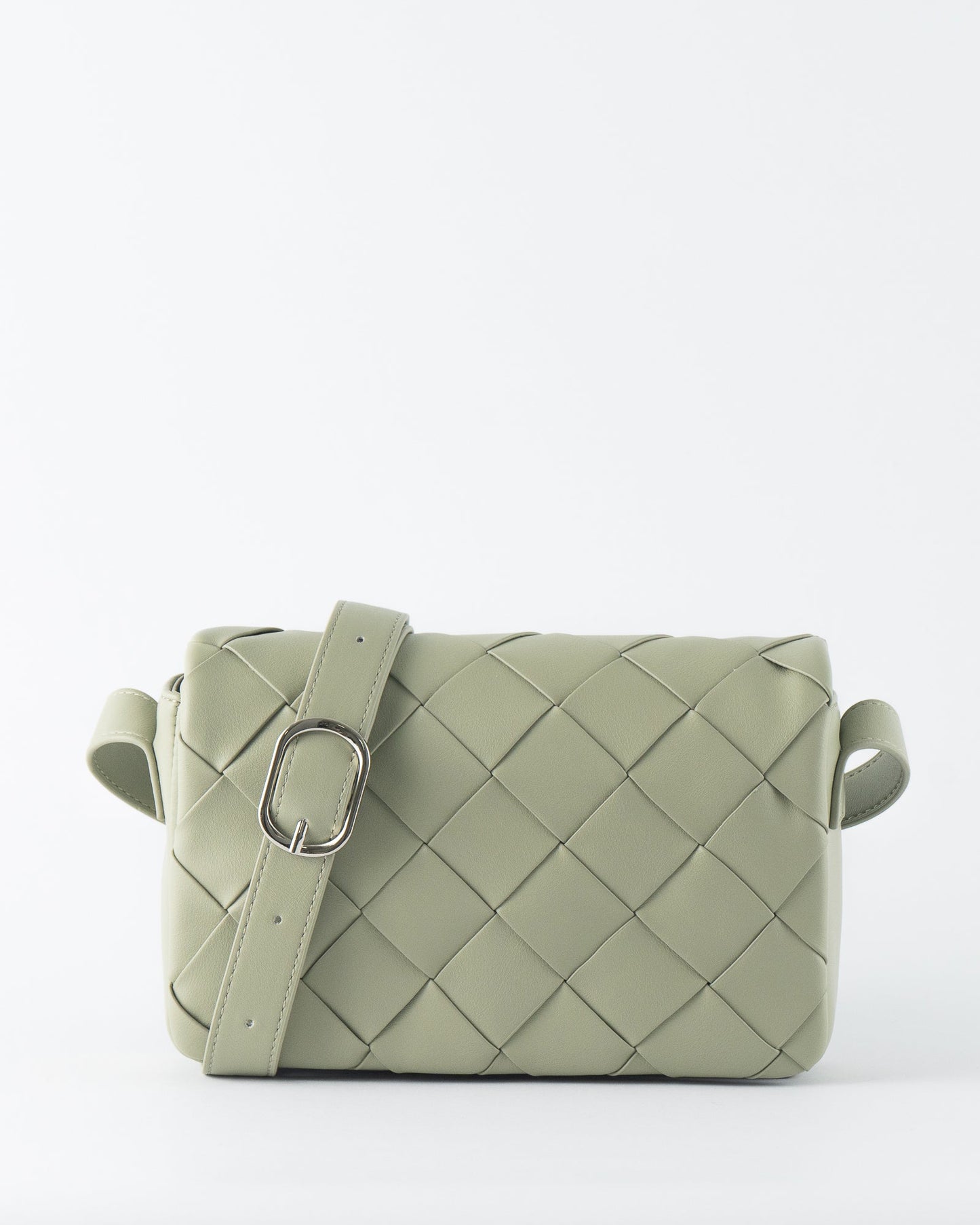 Azure Weave Bag Pistachio Green