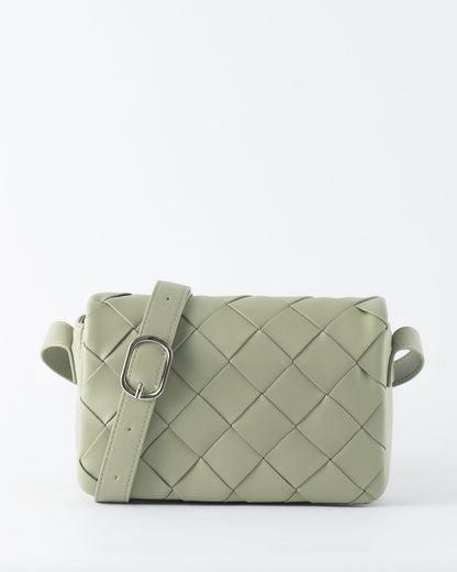 Azure Weave Bag Pistachio Green