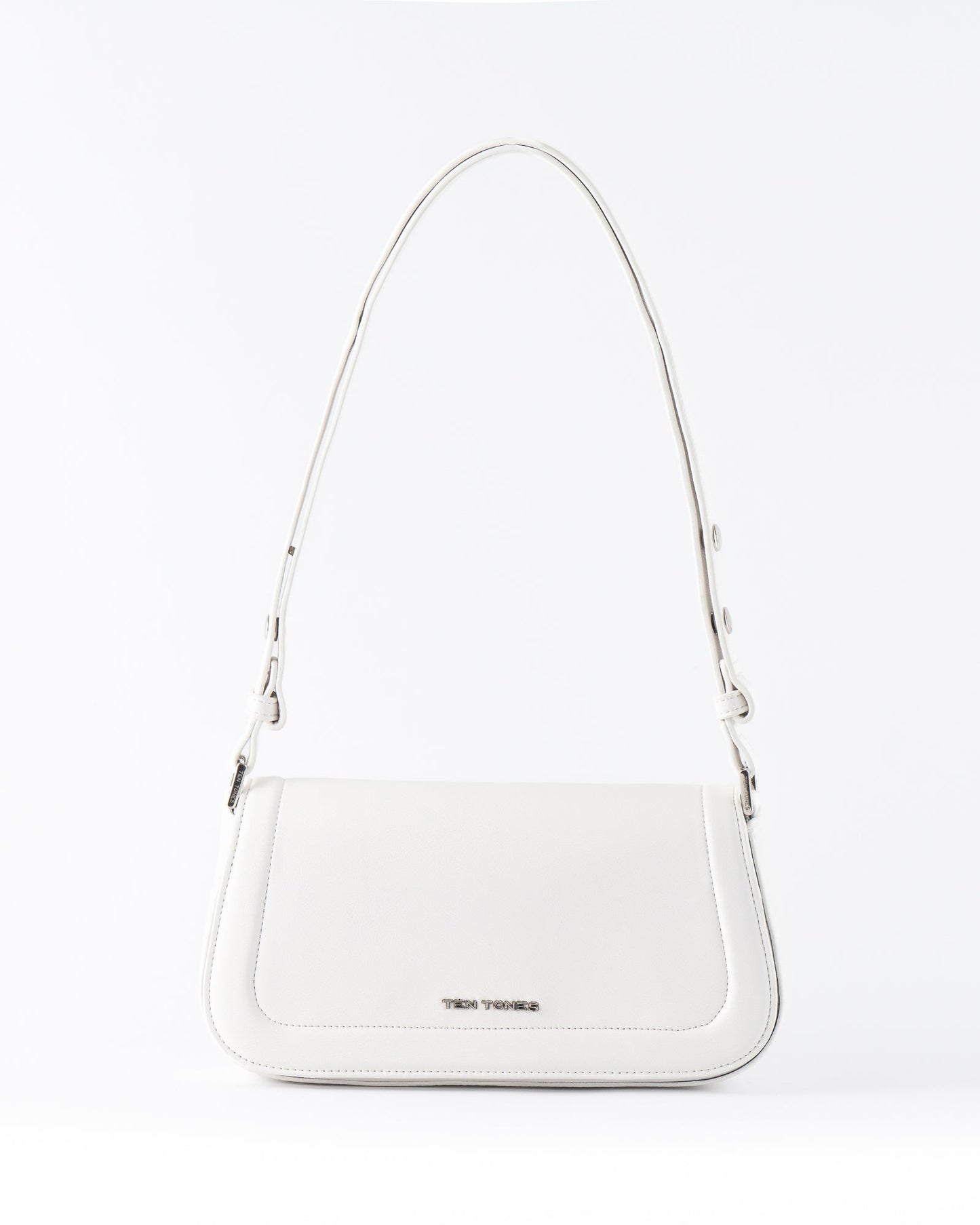 Bruno Baguette Bag Ice White