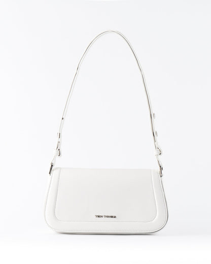 Bruno Baguette Bag Ice White