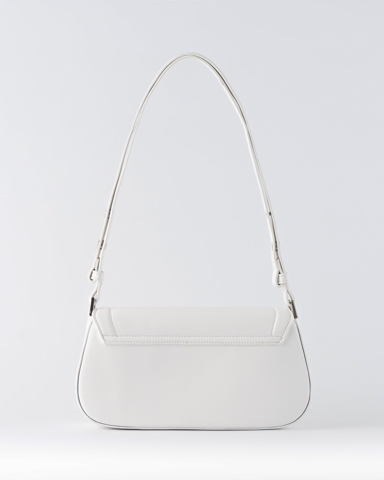 Bruno Baguette Bag Ice White