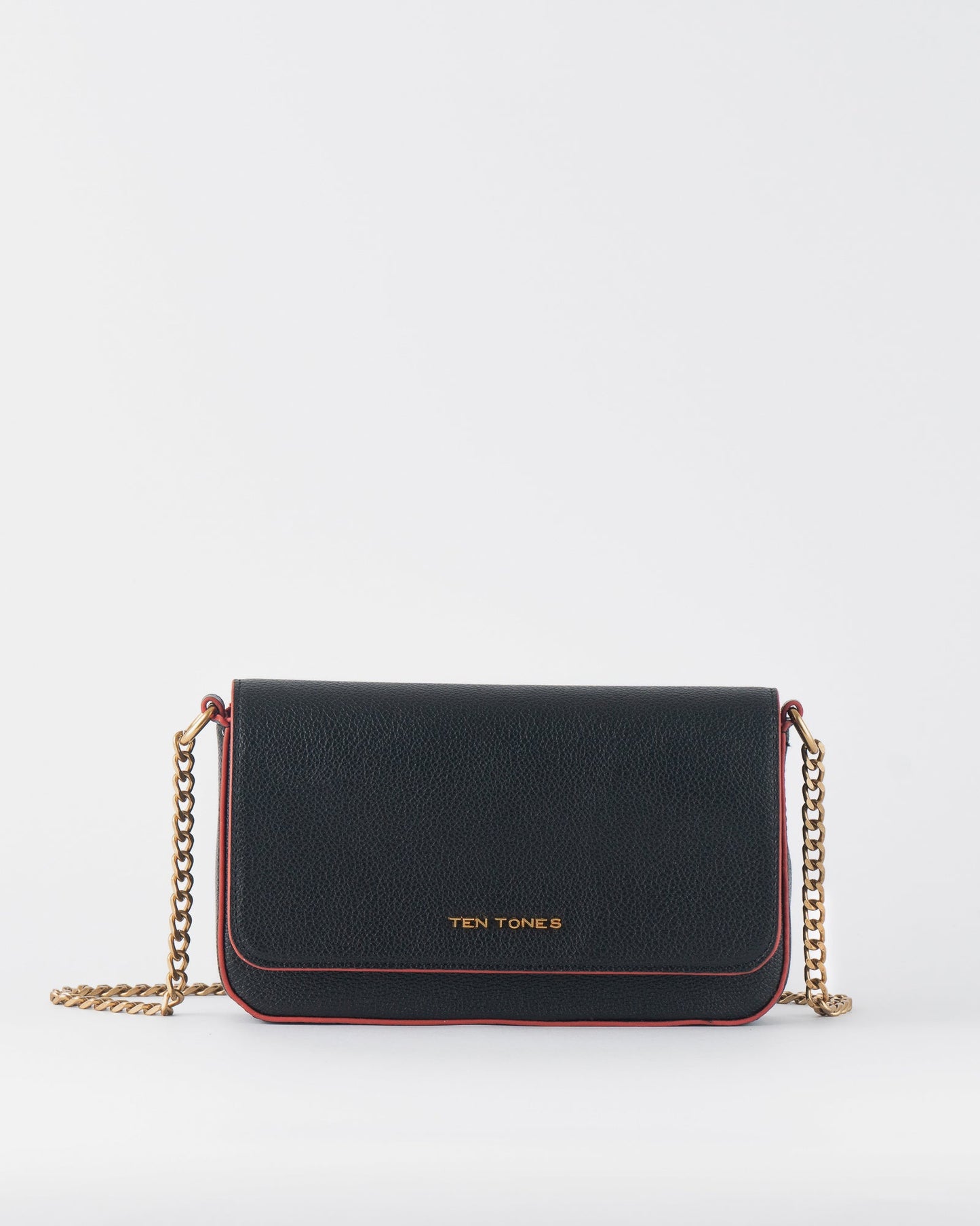 Dahlia Wallet Chain Bag Black