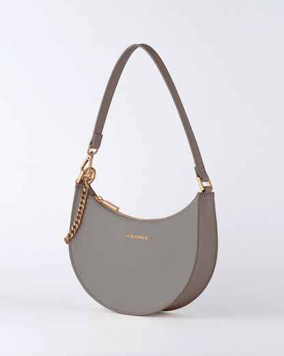 Grayson Moon Bag Desert Beige