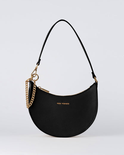 Grayson Moon Bag Black